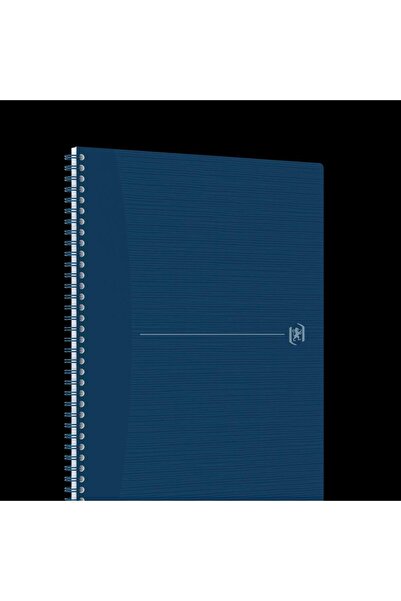 Oxford Origins A4+, 70f, Optik 90g, Ecolabel, Microperforat, Margini liniate, Dictando, Albastru închis