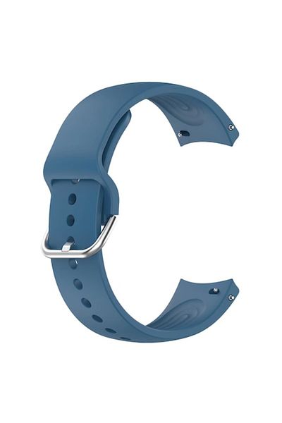 Flo Curea de ceas pentru Huawei Watch GT 2 46mm/GT 3 46mm, Xiaomi Watch S1 Pro/Active, G39, silicon, albastru cerneală