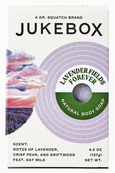 Jukebox صابون الجسم لافندر فيلدز فور إيفر 127 جرام