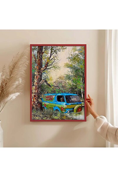 HOMEPACK TABLO CU CADRU DE LEMN POSTER CU CADRU DECOR ARTISTIC DE PERETE TK/1484