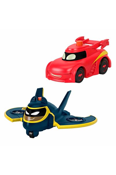 FISHER PRICE Batwheels Işıklı Yarışçılar Redbird &amp; Batwing 2’li Paket HML26