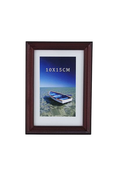 PROCART Ramă foto Willa format 10x15, contur din lemn, pentru birou Wenghe