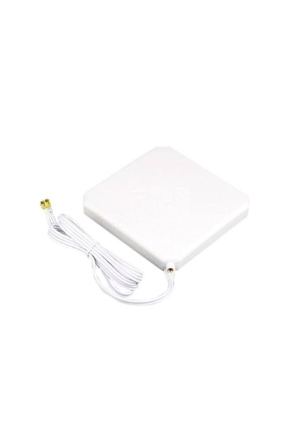Rao Antena LTE 4G amplificare semnal Wi-Fi, conectori 2 x CRC9, 25dBi, include cablu 3 metri, culoare al