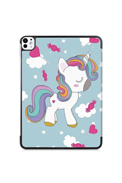 Rao Husă compatibilă pentru iPad Pro 11 2024, FoldPro, M3, Nano Fiber, Unicorn