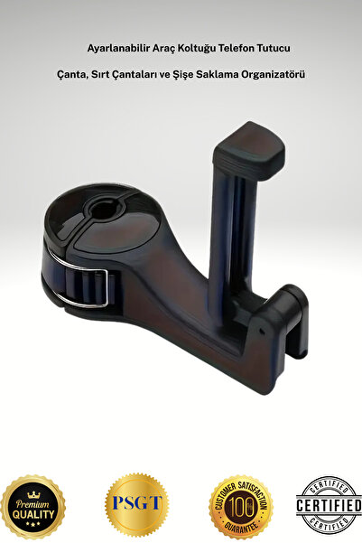 PSGT Araba Kafes Arkası Gizli Kanca Çanta, Şişe Saklama Organizatörü Telefon ...