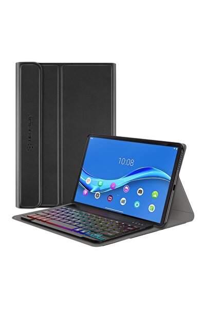 Flo Protective Case with Keyboard for Lenovo Tab M10 Plus TB-X606F, A55, Silicon Flex, Techsuit CozyTab