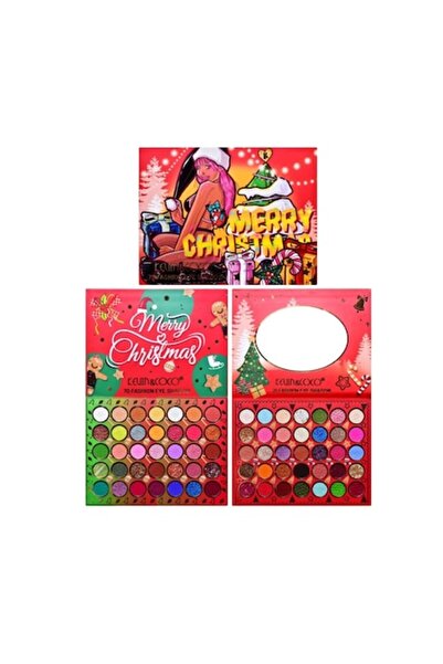 Flo Set de Machiaj Kevin&Coco, 70 de Culori, Paleta de Farduri, Model Merry C...