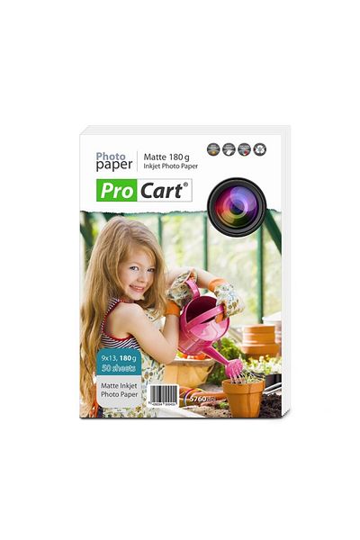 PROCART Hârtie foto mată 180g 9X13
