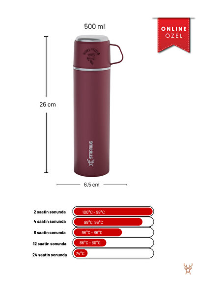 Star Termos Trailmate Stainless Steel Thermos with Cup