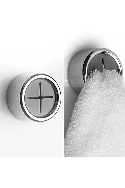 Larimar Practical Plug-And-Remove Towel Rack