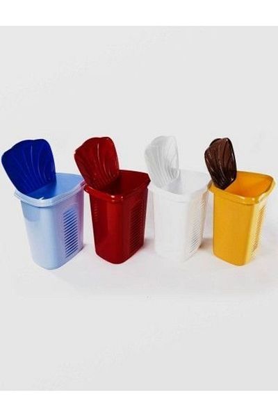 sterk Cos de Rufe cu capac OVAL 45cm X 38cm X 51cm,plastic, diverse culori