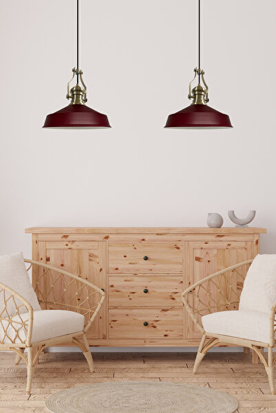 Bamyum Vişne Çürüğü Asaletli Ikili Avize Yeni Eskitme Başlık Retro Sarkıt Lamba Mutfak Salon Kafe Avizeleri