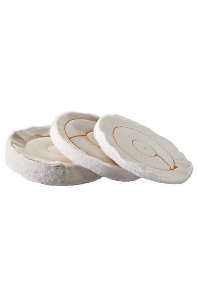 Dico Lightweight Thick Cotton Buffing Wheel 4 Inch