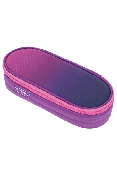 Herlitz Penar Etui Dip Dye, Culoare Mov/Roz, Material Material Textil, Dimens...