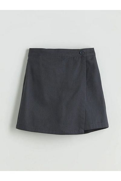 LC Waikiki LCW Kids Basic Gabardine Girl's Shorts Skirt