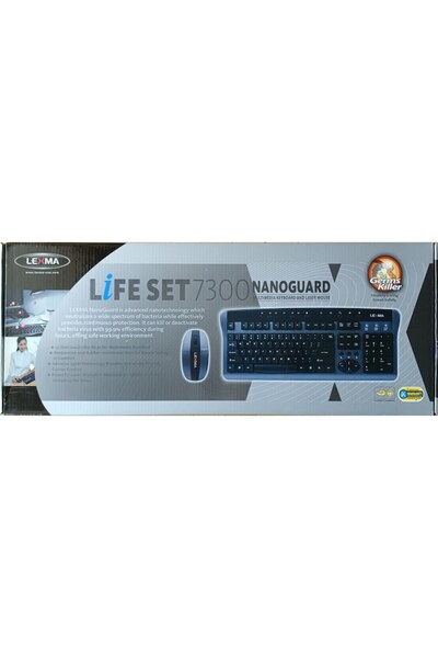 Lexma Kit tastatura + mouse 99.9%, Life set 7300 nanoguard USB