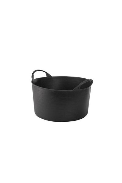 Mercaton Construction bucket, round, flexible, black, 14 L,
