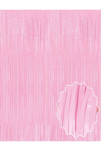 Ethab Ticaret Soft Pink Tassel Door Curtain - Party, Baby Shower, Gender Part...