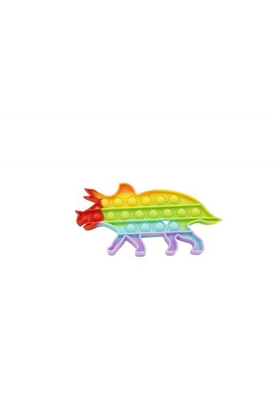 Flo Pop It Now and Flip It, Dinozaur mic, Multicolor V3