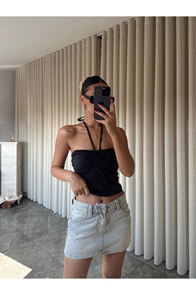 mydukkan.co Neck Tie Blouse