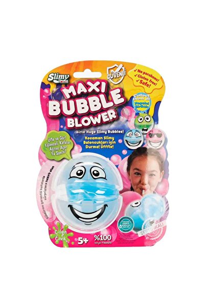 Slime Slimy Maxi Bubble Blower Komik - Mavi