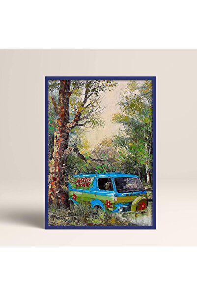 HOMEPACK TABLO CU CADRU DE LEMN POSTER CU CADRU DECOR ARTISTIC DE PERETE TK/1484