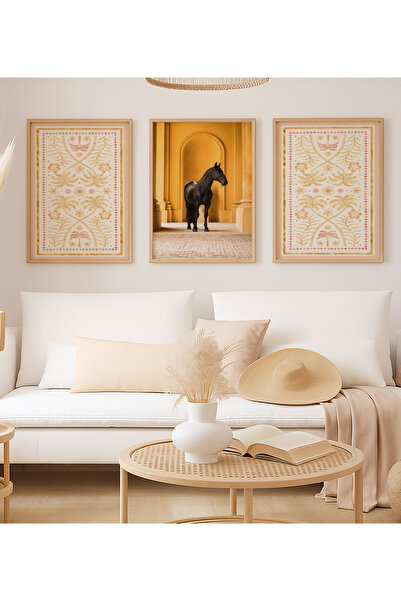 VOBA STORE SET DE TABLOARE MDF CU VIZUALIZARE CADRU CU TEMATICA CAVAI-70