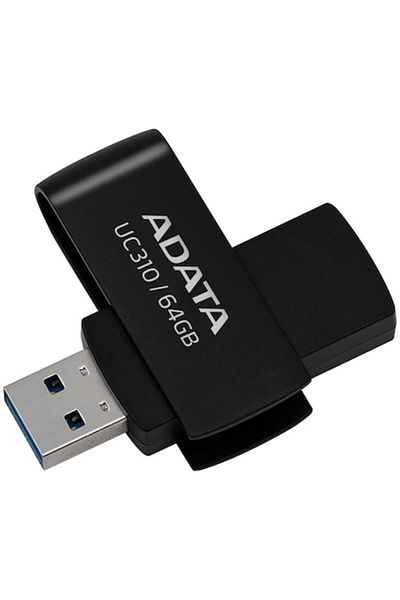 Adata Unitate flash USB UC310 64GB, USB 3.2 Gen1, Negru