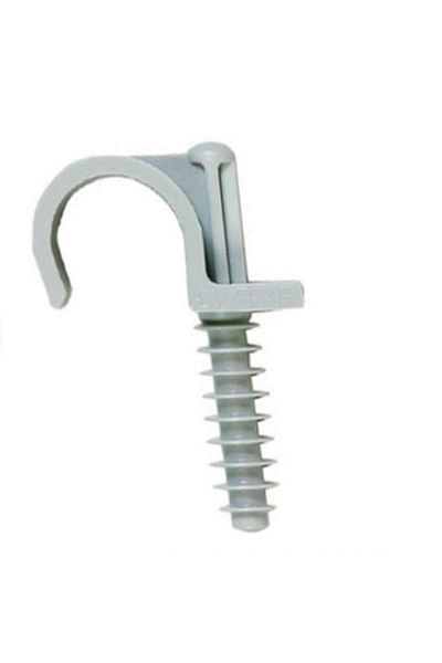 Fix Ring Set 100 cleme simple pentru tevi si cabluri 20 mm