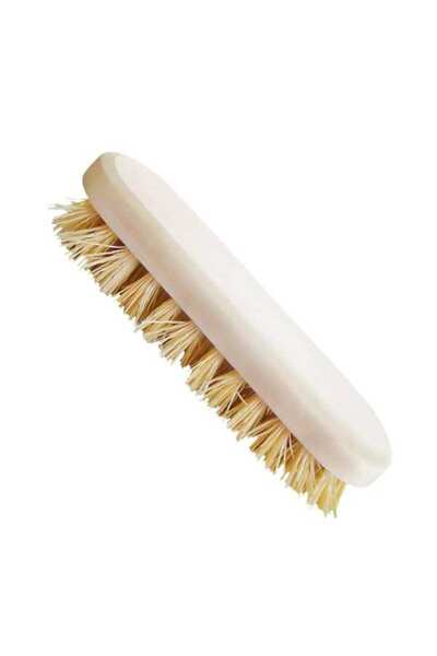 Mercaton Brush with Wooden Handle and PP Bristles for Cleaning Floors, 200 x 55 mm