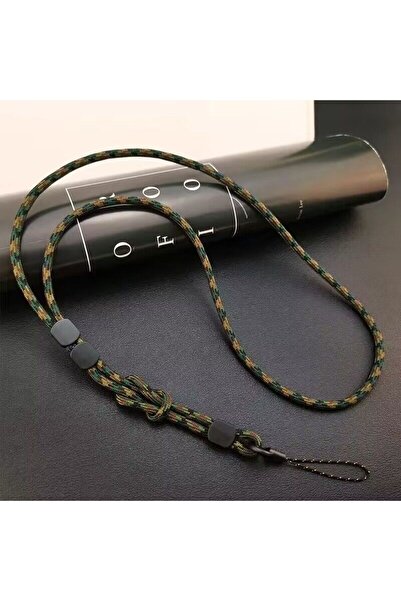 Choice9 سلسلة تعليق طويلة الرقبة باللون الأخضر المموه، حبل تعليق للهاتف المحم...