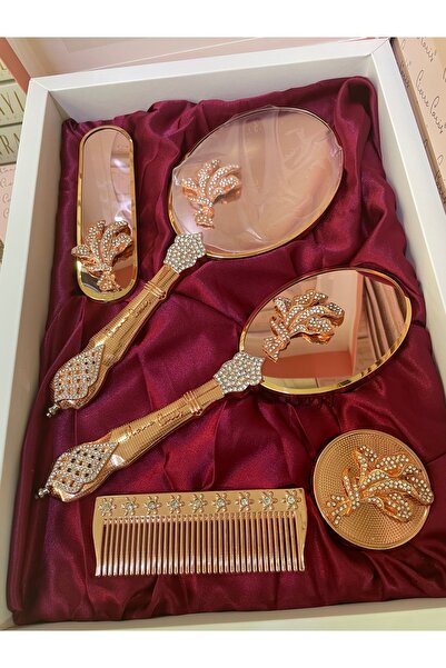 Ebrar Çeyiz Yeni model ayna tarak takımı