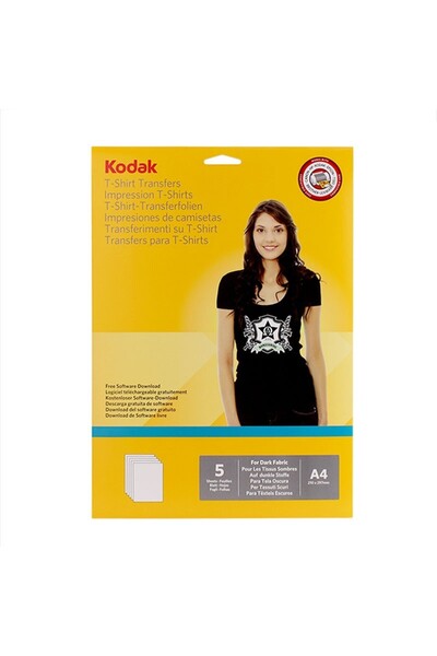 Kodak Hârtie de transfer termic A4, pentru tricouri negre