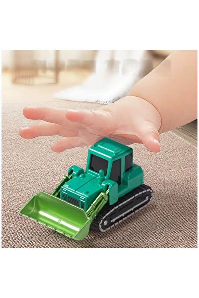 Diecast Set 2 Toy Cars, Construction Engineering Series, Excavator and Bulldozer, 3 years +