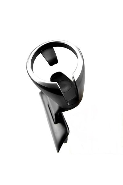 MAF Suport pahar auto consolă centrală, ABS, negru, compatibil BMW Seria 1 E81 E82 E84 E87 E90 E91 E92 E60