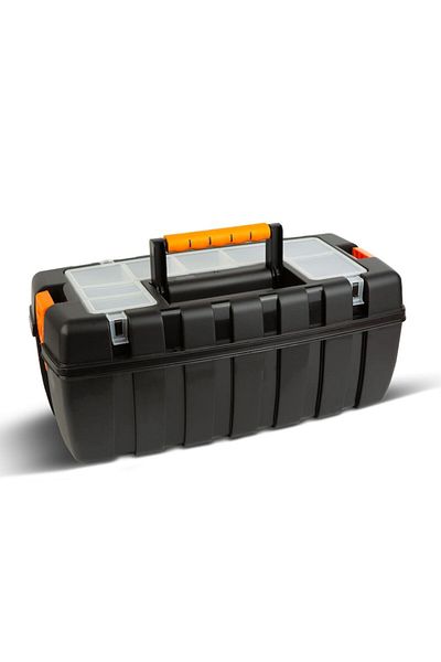 Primlife Tool Box Plastic with 1 Tray 55 X 27 X 23 Cm