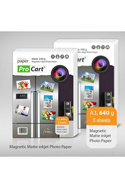 PROCART Hârtie foto magnetică mată 640g A3