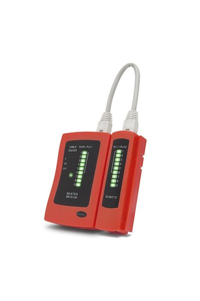 Primlife Cable Tester for RJ11, RJ12, RJ45 Maxwell Digital