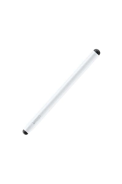 Rao Stylus pasiv cu 2 vârfuri de utilizare, compatibilitate universală, culoare albă