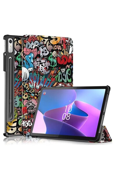 Rao Tablet Case Compatible with Lenovo Tab P11 Pro Gen 2 11.2, FoldPro, J54, Nano Fiber, Urban Vibe