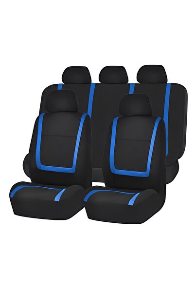 Primlife Huse universale pentru scaune auto Blue Carguard - Protecție scaun auto, confort interior