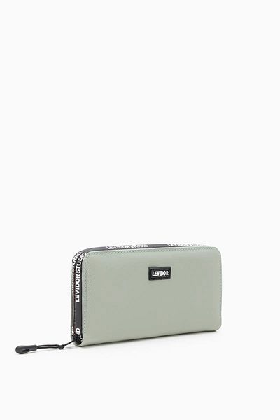 Levidor Mint Green Textile Women's Wallet 920004