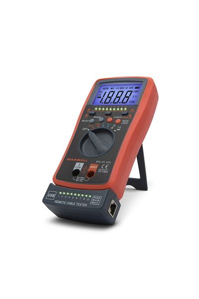 Primlife Multimetru Digital Automat, cu Tester Cablu
