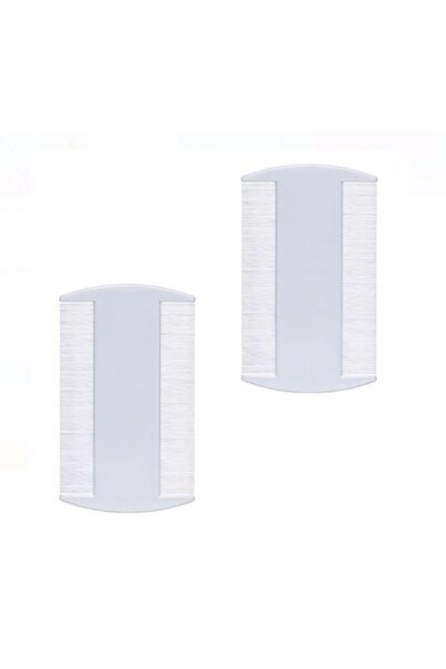 Rao Set cu 2 piepteni special concepuți pentru îndepărtarea păduchilor, antistatici, culoare albă