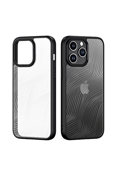Rao Husă de protecție Aimo Series, compatibilă cu iPhone 15 Pro Max, neagră t...