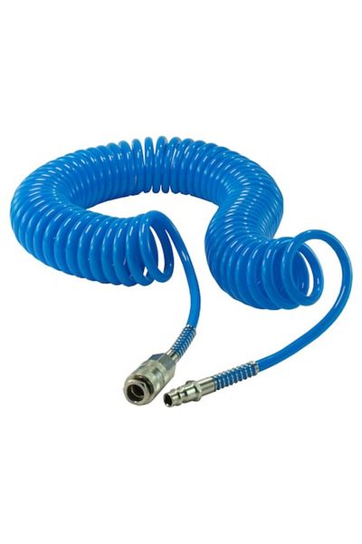 Primlife Furtun Pneumatic Spiralat Pu 5x8 Mm, 20 M