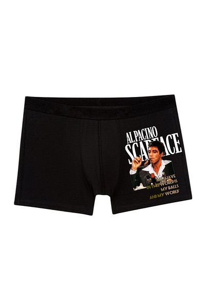 MAGORS SCARFACE TONY MONTANA ΣΧΕΔΙΑΣΜΕΝΟ UNISEX BOXER 3 ΤΕΜΑΧΙΑ (ΣΕΤ 3)
