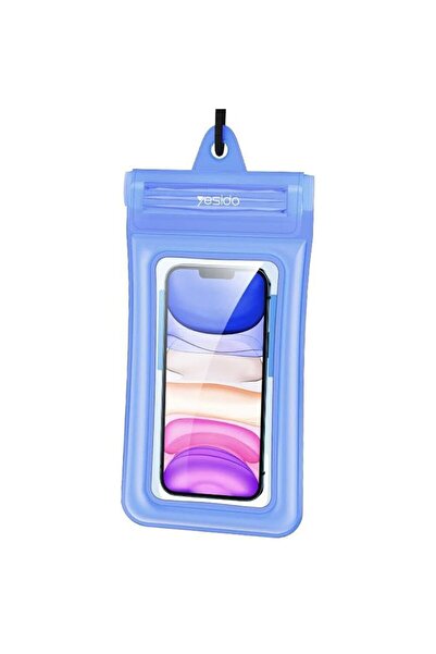 Rao Husă universală inteligentă pentru telefon, Protect, 6,8 inci, albastră