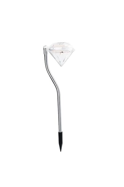 Danex Diamond-style Solar LED Garden Lamp, 30 cm, 2V, ABS, 600mAh, Warm White