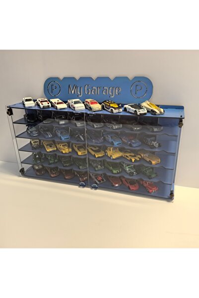 GOOD SIGN Pleksi Kapak 48 Araçlık 1/64 Hotwheels,Matchbox Uyumlu Hobi Oyuncak...